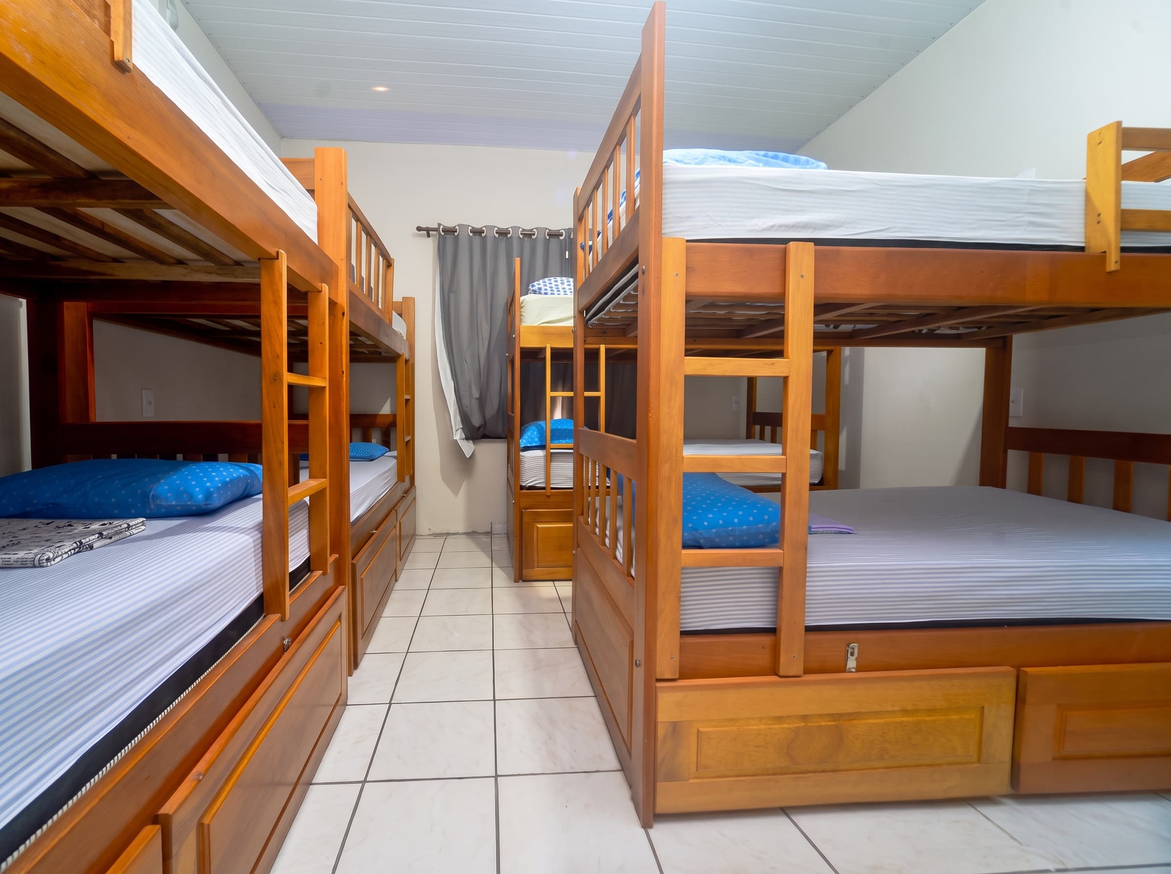 Dormitório do hostel